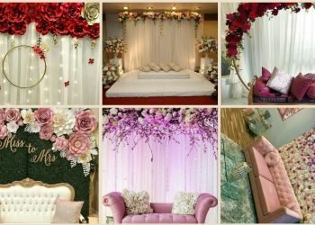 Beautiful and easy stage decor ideas for wedding events / Elegant backdrop ideas for wedding event