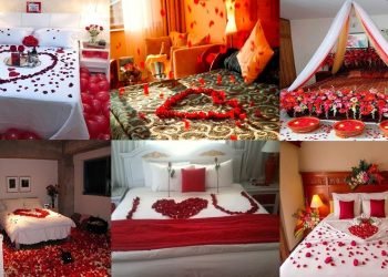 Bridal First Night Room Decoration Ideas