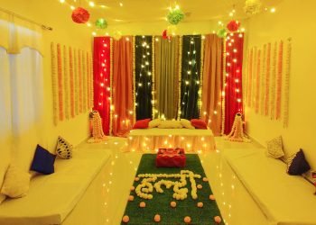 Haldi Ceremony Decoration – Indian Wedding Party #diy #love #cute