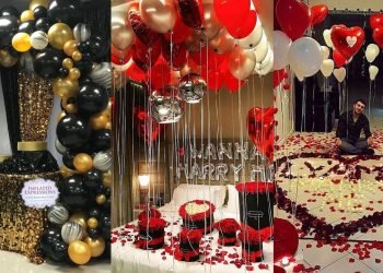 Wedding Anniversary Decoration Ideas at Home | Romantic Room Decor Ideas | Valentine Decor Idea