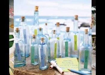 DIY Beach wedding table decorating ideas