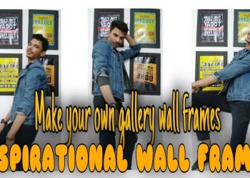 DIY|| Make your individual gallery wall frames at home || Inspirational wall frames|| Canvasframes