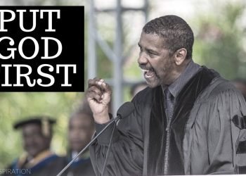 Put God First – Denzel Washington Motivational & Inspiring Commencement Speech
