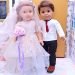 American Girl Doll Wedding Routine with Makeup & Glam Dress! PLAY DOLLS
