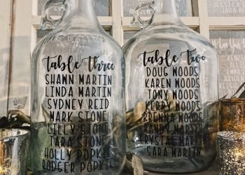 Cricut Wedding Seating Chart Alternative | DIY Rustic Wedding Decor | Cricut Wedding Crafts