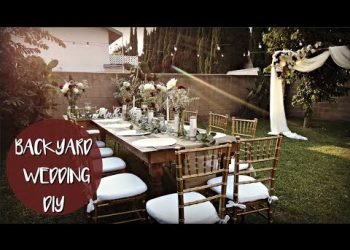 BACKYARD WEDDING DIY! Hobby Lobby & Dollar Tree ????????????????????