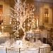 Easy Winter wedding table decorations