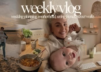 WEEKLY VLOG | wedding planning, motherhood chats, seeing friends, sunset walks & cooking