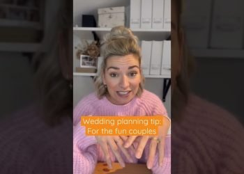 Wedding planning tip for a fun couples entrance #ukweddingplanner #ukweddingplanning #weddingshorts