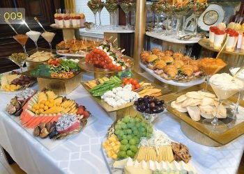Buffet Table decorating ideas # 009 | Wedding Appetizer Buffet Table