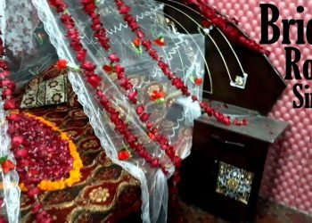 Wedding Room Decoration Ideas With Flowers || Bridal/Wedding Bedroom Decoration Ideas Easy By Mahi