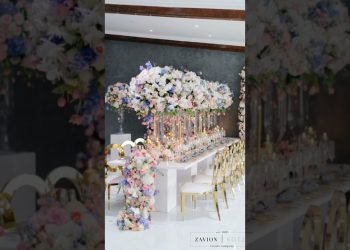 Luxury wedding table decorations|#decoration #shortsviral #design #creativity|Sara Rahman…