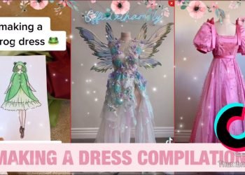 MAKING A DRESS TIKTOK COMPILATION!