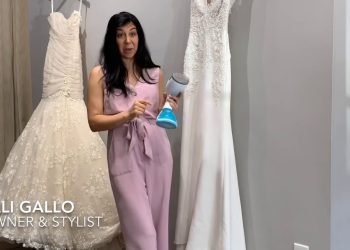 Methods to Steam a Wedding Dress
