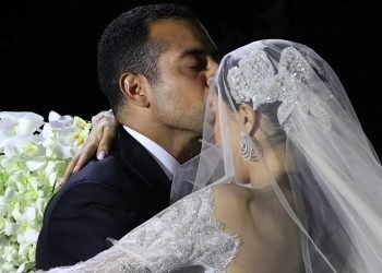 Breathtaking Egyptian Wedding | Bride Walks To A Custom Song Amidst Fireworks!