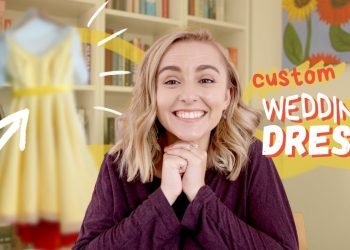 My Custom Made Wedding Dress: design, cost, not white?! ???????? | More Hannah