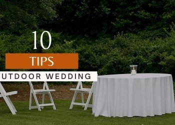 10 Easy Suggestions Outdoor Wedding Reception and Decorations // Wedding Ideas