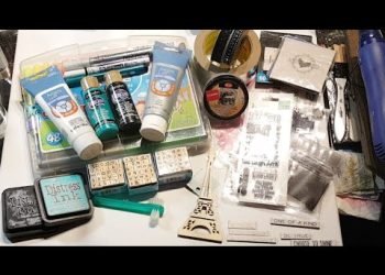 Tutorial: Making A Large Paris Theme Inspirational Mixed Media Canvas