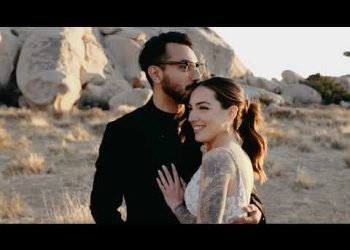 Joshua Tree National Park Intimate Wedding & Vow Exchange – Jamie & Dylan
