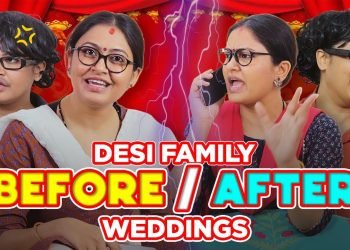 Desi  Family Attending a Wedding: Before Vs After || Captain Nick