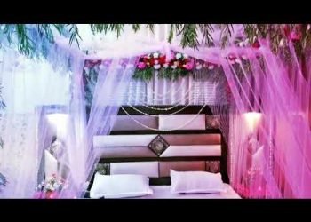 Wedding bedroom decoration