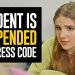 STUDENT Is SUSPENDED For Dress Code, What Happens Next Is Shocking
