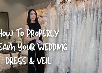 How To Properly Steam Your Wedding Dress & Veil