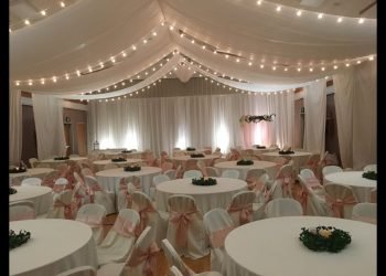 We transformed a church gym into a beautiful reception hall! Wedding video – In The Details Episode 3