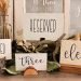 DIY Table Numbers | Rustic Wedding Decor | Cut Cardstock Cricut Maker | Cricut Design Space