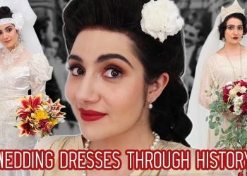 I Tried Wedding Dresses Through History