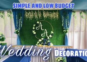 SIMPLE & LOW BUDGET WEDDING DECORATION SET-UP | JEFF TIPAN