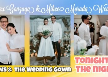 ALEX GONZAGA & MIKEE MORADA INTIMATE WEDDING | WEDDING VOWS | WEDDING GOWN DETAILS | Congratulations