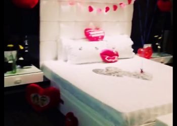 Wedding Anniversary easy room decoration