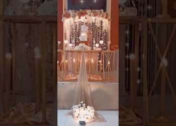 beautiful bridal wedding cake table decoration ideas #shorts #cake #trending #viral #youtubeshorts