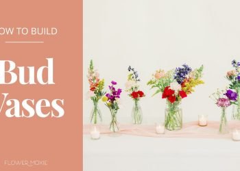 Methods to Construct Bud Vases for DIY Weddings | Flower Moxie DIY Wedding Flowers