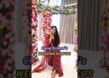 Outfits I wore for my Friend's Wedding ????#shorts