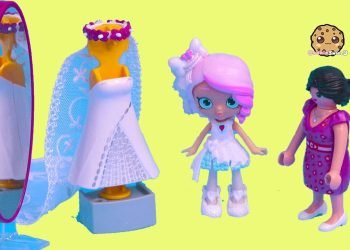 Wedding Dress ! Getting Married Shopkins Shoppies Bride Video 1