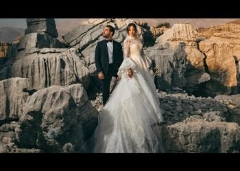 Unforgettable Wedding in a Desert-Like Location with Rocky Terrain!