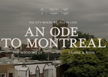 Let's get married on our rooftop! Ariane & Ryan's Intimate Wedding Film | Old Port of Montreal, Qc