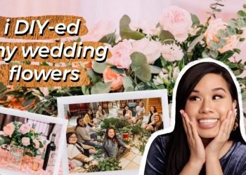 I Made My Wedding Floral Centerpieces and Decor | My DIY Experience, Methods to Get Began, and Costs