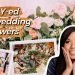 I Made My Wedding Floral Centerpieces and Decor | My DIY Experience, Methods to Get Began, and Costs