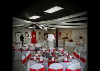 KaKreation Red, White &Silver Wedding