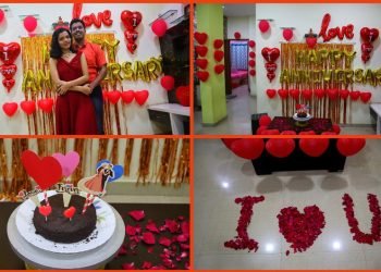 Wedding Anniversary  Decoration  Ideas at Home||Romantic  Room Decor Ideas