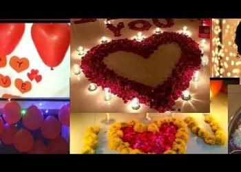 Romantic marriage anniversary room #decoration ideas |#Anniversary #surprise for husband