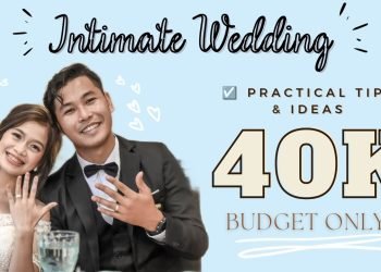 40K BUDGET for an INTIMATE WEDDING | Tips on how to achieve low budget wedding? #IntimateWedding