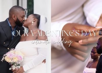 OUR VALENTINES DAY INTIMATE WEDDING – we got legally married in church