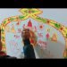How To Draw Maya On Wall | Shaadi Painting | Wedding Art On Wall | S.K Arts