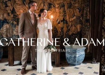 Catherine and Adam's intimate wedding at The Greyfriars