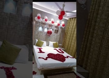 Love marrige couple wedding bedroom Decoration idea#lovemarriage #bedroom #decorating #flowerdesign