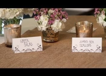 Find out how to Decorate a Food Table for Weddings : Great Wedding Ideas